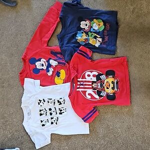 Mickey Mouse shirt bundle - 5 shirts